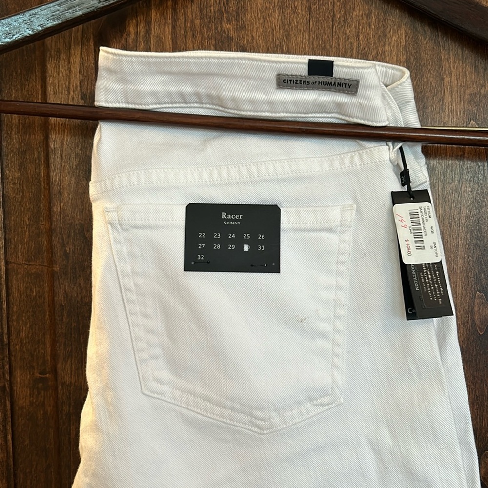 Citizens of Humanity White Denim Jeans